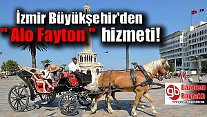 İzmir Büyükşehir'den Yeni Hizmet