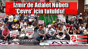 İzmir'de Adalet nöbeti 'Çevre' için tutuldu