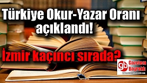 İzmir'de okur - yazar oranı açıklandı
