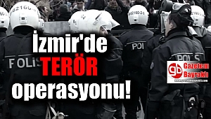 İzmir'de terör örgütü propagandasına gözaltı