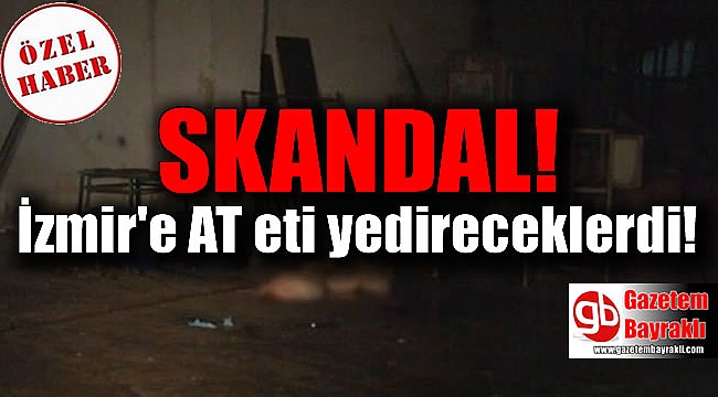 İzmir'e at eti yedireceklerdi