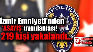 İzmir Emniyetinden 'Asayiş' uygulaması