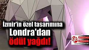 İzmir'in özel tasarımına Londra'dan ödül yağdı
