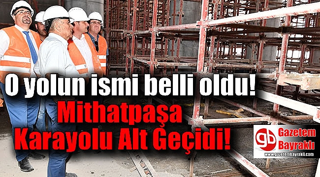 Sahildeki o yolun ismi belli oldu