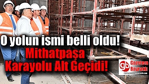 Sahildeki o yolun ismi belli oldu
