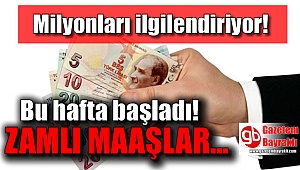 SSK ve Bağ-Kur emeklileri maaşlarını alıyor