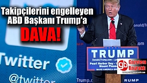 Twitter'dan takipçilerini engelleyen Trump'a dava