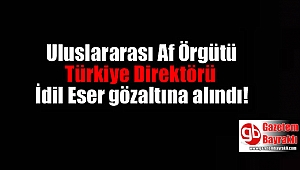 Uluslararası Af Örgütü Türkiye Direktörü İdil Eser gözaltına alındı