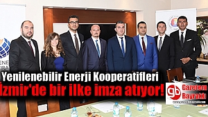 Yenilenebilir Enerji Kooperatifleri İzmir'de bir ilke imza atıyor