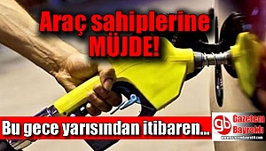 Araç sahiplerine müjde