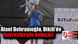 Ataol Behramoğlu, Dikili’de hayranlarıyla buluştu