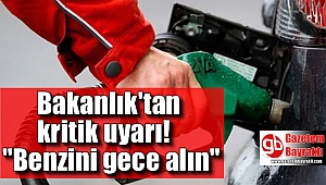 Bakanlık'tan kritik uyarı