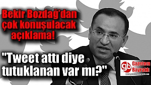 Bekir Bozdağ’dan çok konuşulacak açıklama