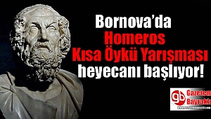 Bornova'da 6. Homeros Kısa Öykü Yarışması başlıyor
