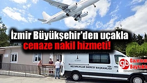 Büyükşehir'den uçakla cenaze nakil hizmeti
