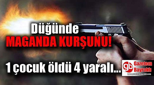 Düğünde havaya atılan ateş can aldı