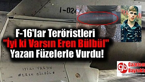 F-16'lar 5 Teröristi Üzerinde