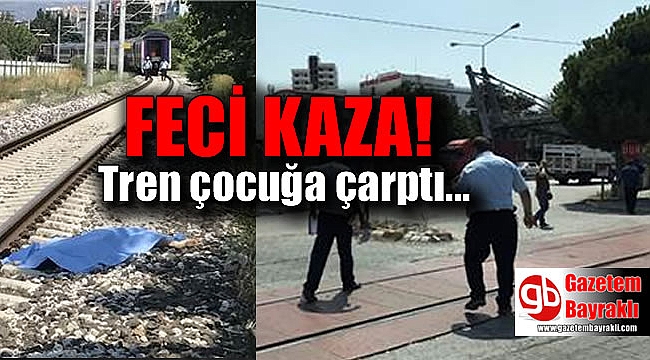 Hemzemin geçitten geçerken tren çarptı