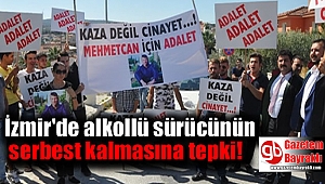 İzmir'de alkollü sürücünün serbest kalmasına vatandaştan tepki