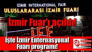 İzmir Enternasyonal Fuarı programı