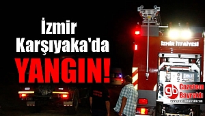 İzmir Karşıyaka’da orman yangını