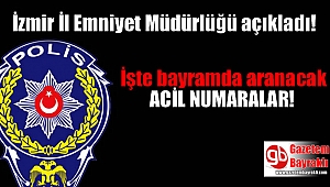 İzmir polisi uyardı