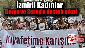 İzmirli kadınlardan kıyafetime karışma eylemi