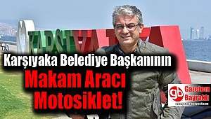 Karşıyaka Belediye Başkanının Makam Aracı Motosiklet