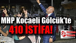 MHP Kocaeli Gölcük teşkilatından istifa edenler