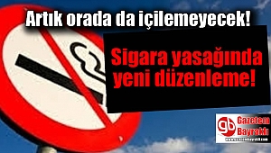 Sigara yasağında yeni düzenleme