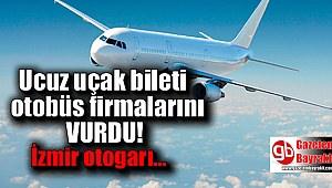Ucuz uçak bileti otobüs firmalarını vurdu