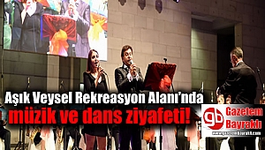 Aşık Veysel Rekreasyon Alanı’nda müzik ve dans ziyafeti