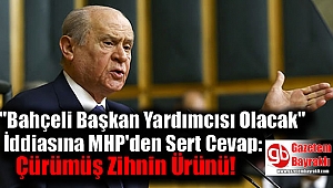 ''Bahçeli Başkan Yardımcısı Olacak