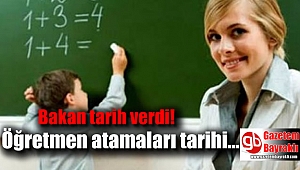 Bakan Yılmaz öğretmen atamalarına yönelik açıklama yaptı