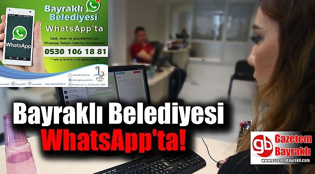 Bayraklı Belediyesi WhatsApp'ta