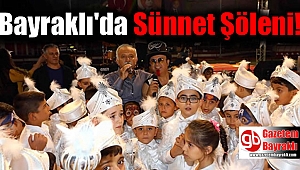 Bayraklı'da sünnet şöleni