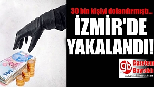 Dolandırıcılıktan aranan kişi İzmir'de yakalandı