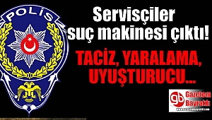 İlkokulda çatışan servisçiler suç makinesi çıktı