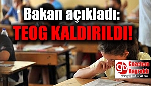 İsmet Yılmaz: Bu sene TEOG sınavı yapılmayacak