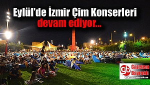İzmir çim konserleri devam ediyor