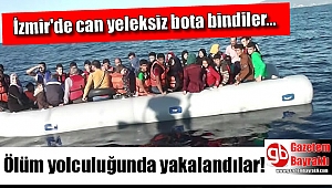 İzmir'de 67 göçmen yakalandı