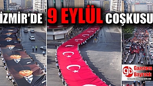 İzmir'de 9 Eylül coşkusu