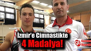 İzmir'e Cimnastikte 4 Madalya