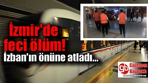 İzmir metrosunda şok intihar