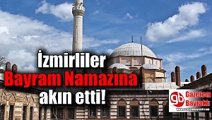 İzmirliler Bayram Namazına akın etti