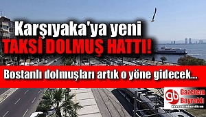 Karşıyaka trafiğine yeni düzenleme