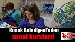 Konak Belediyesi'nden sanat kursları