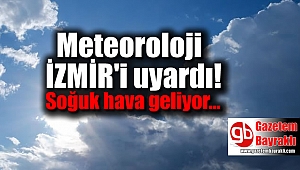 Meteoroloji İzmir'i uyardı