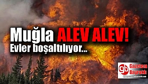 Muğla alevlere teslim oldu