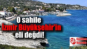O sahile Büyükşehir eli